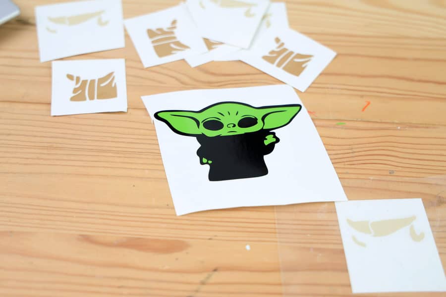 Baby Yoda Cricut SVG