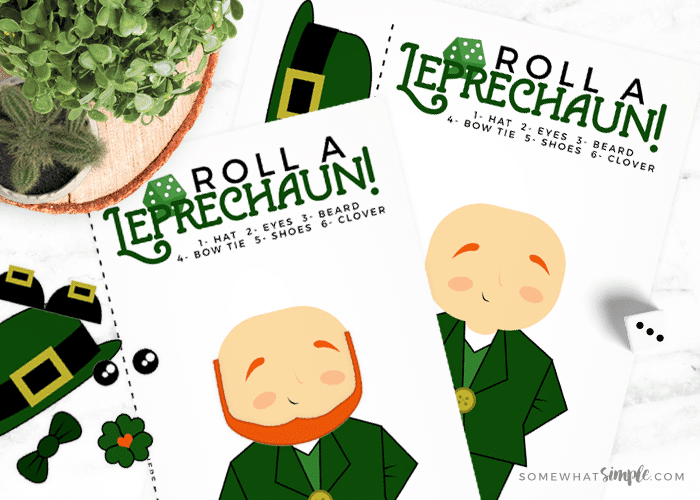 leprechaun game printable st patrick