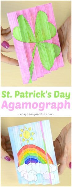 st patrick’s day0agamograph template