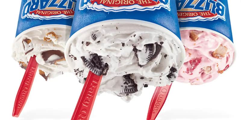 dairy queen blizzard upside down