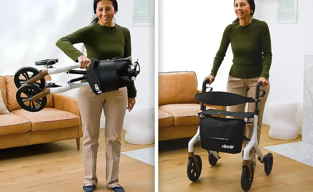 drive medical aerowalk ultra lite rollator