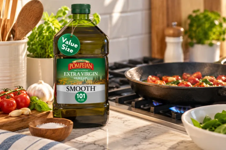 pompeian smooth extra virgin olive oil