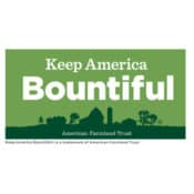 keep america bountiful sticker