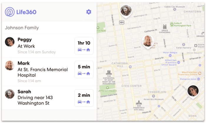life 360 locations
