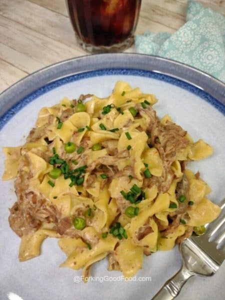 slow cooker beef stroganoff