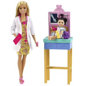barbie pediatrician playset