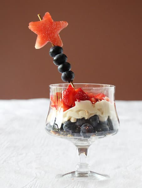 blueberry strawberry parfait usa