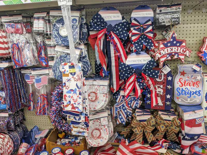 dollar tree patriotic