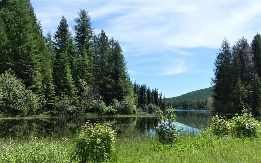 hovey lake dispersed campground