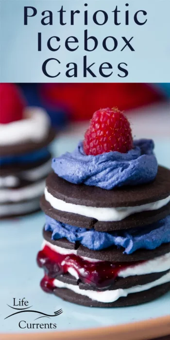 patriotic icebox cakes