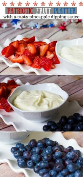 pineapple fruit dip