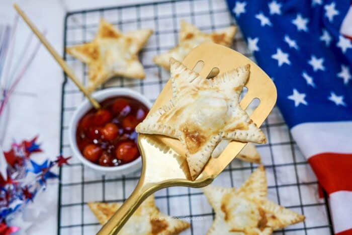 star cherry air fryer hand pies