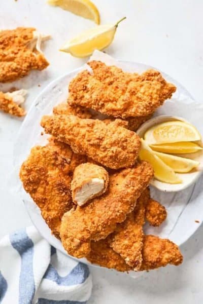 air fryer fried chicken (keto!!)