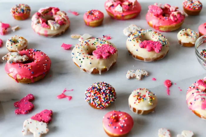 animal circus cookie donuts