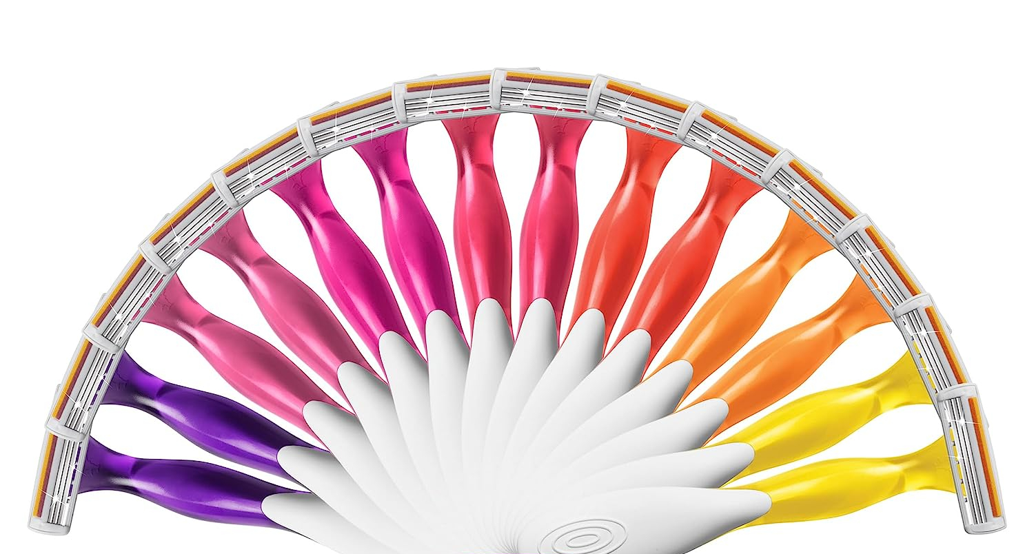 bic soleil smooth colors women's disposable razors
