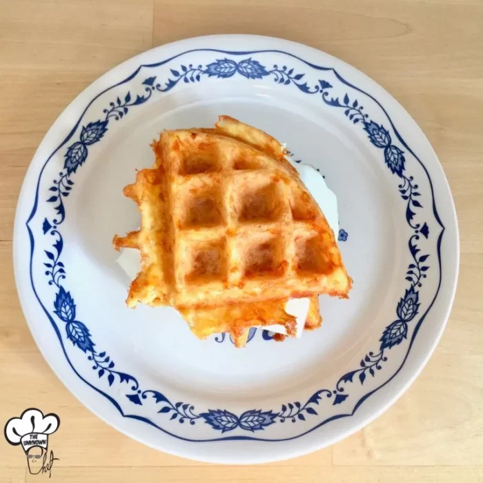 chaffle recipe breakfast sandwich