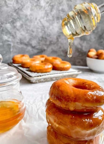 honey glazed doughnuts