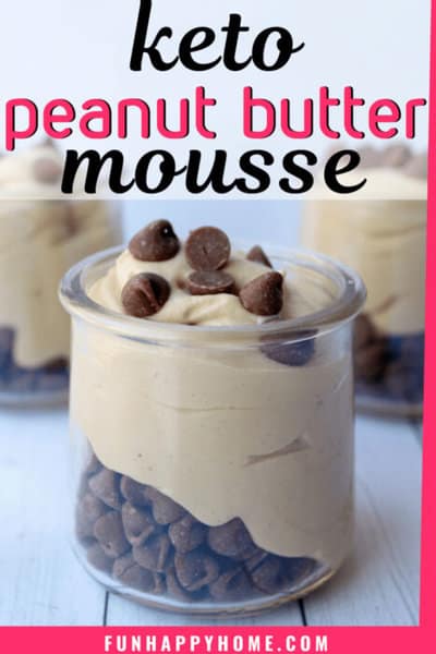 keto peanut butter mousse an easy keto dessert