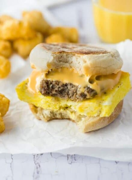 make ahead freezer breakfast sandwich 