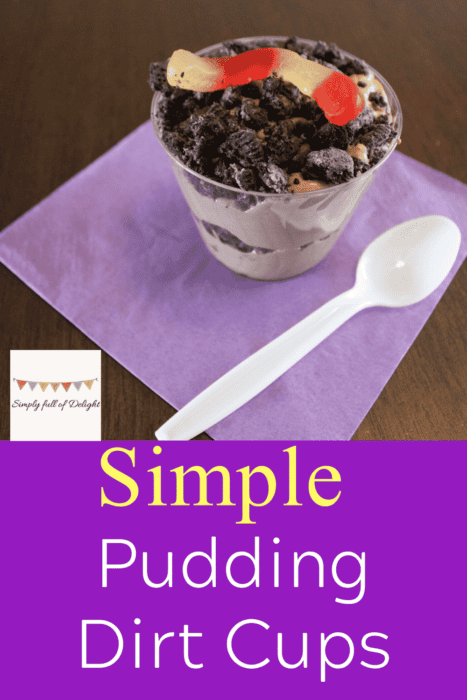 pudding dirt cups gluten free!