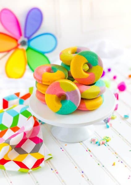 rainbow donut recipe