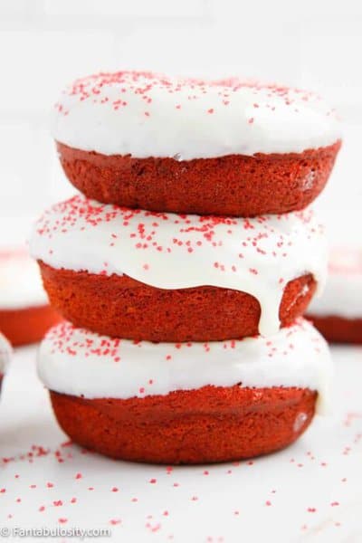 red velvet donuts