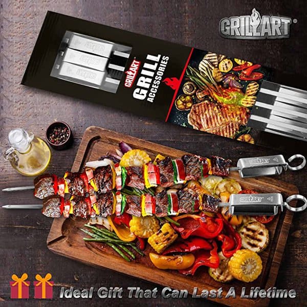 shish kabob grill skewers & ideal kabob sticks