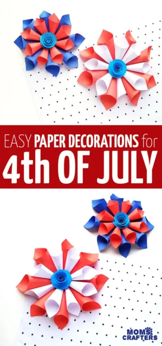 paper 4th of july decorations