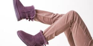 ugg boots on lady