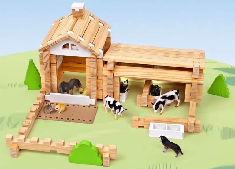 wood block toy set