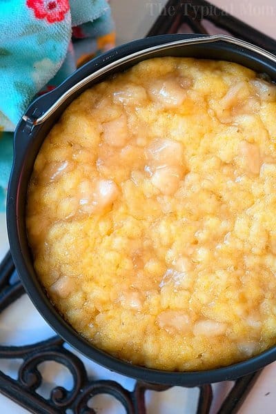 apple instant pot dump cake