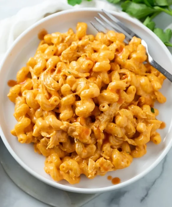 buffalo chicken mac and cheese