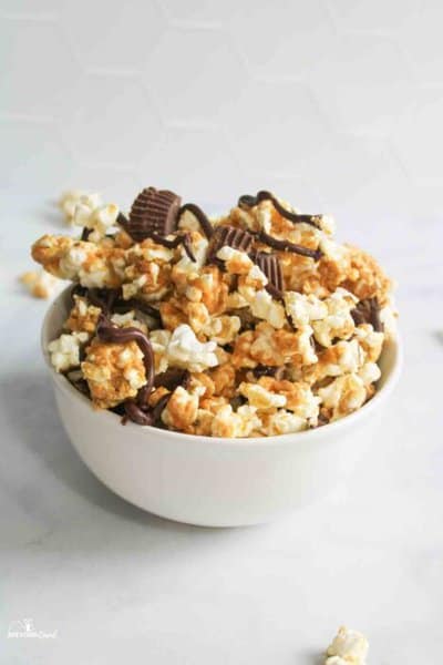 chocolate peanut butter popcorn