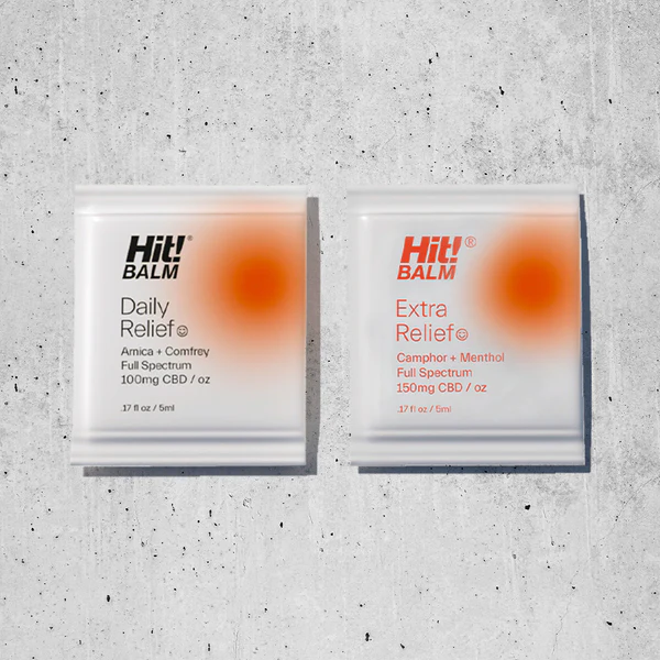 free sample of hit! balm extra or daily strength