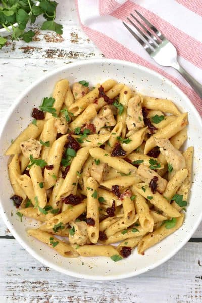 instant pot chicken pasta