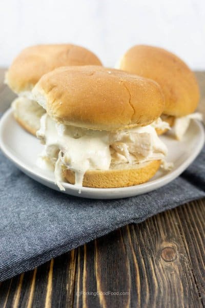 instant pot alabama white sauce chicken sliders