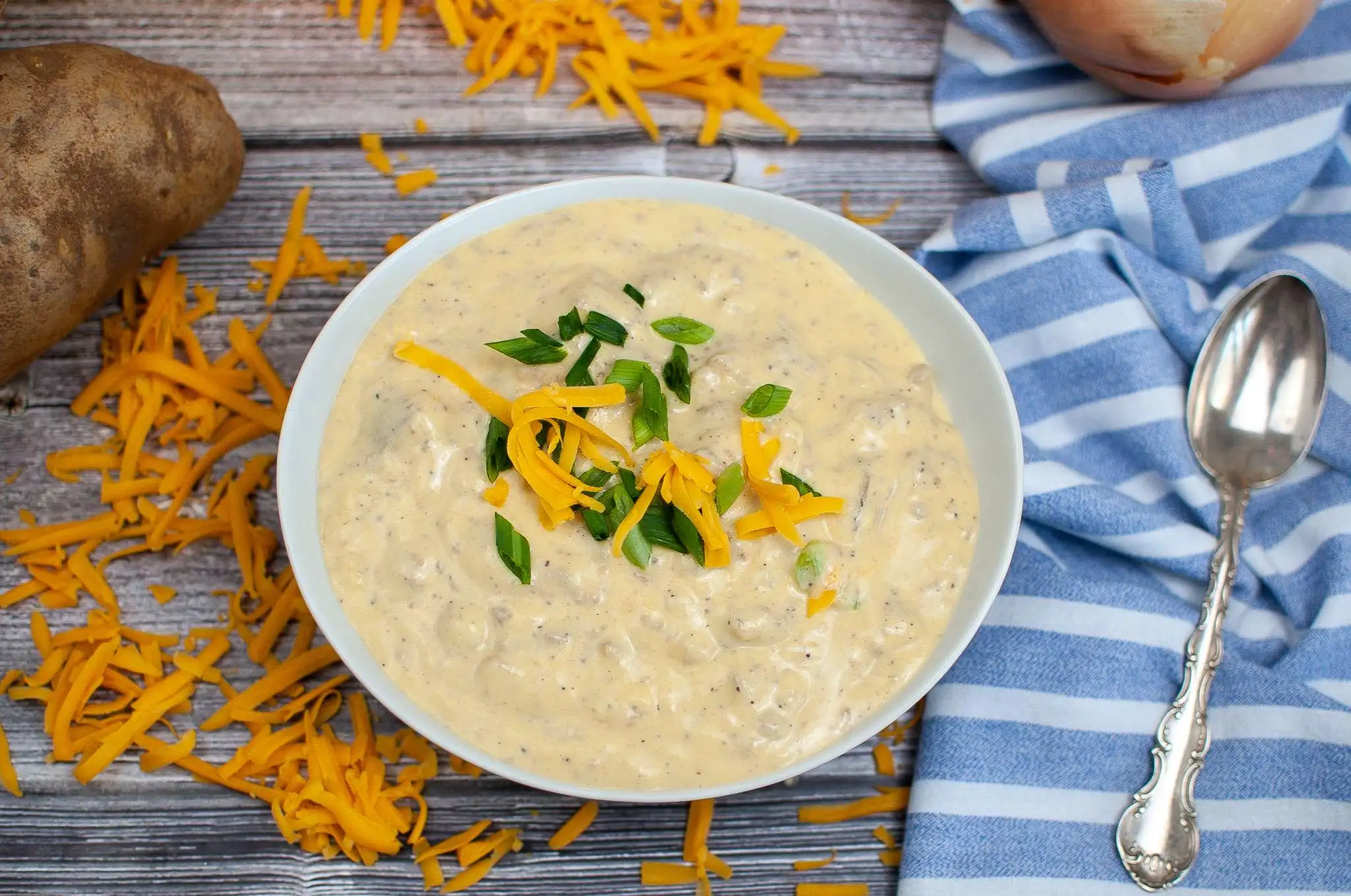 instant pot cheeseburger soup