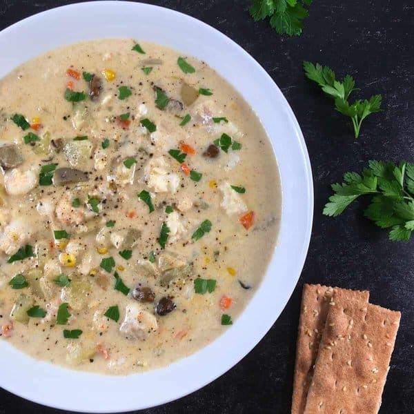 instant pot seafood chowder recipe