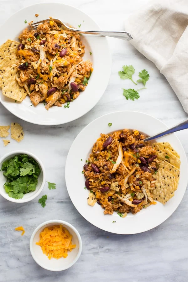 instant pot southwestern chicken and rice