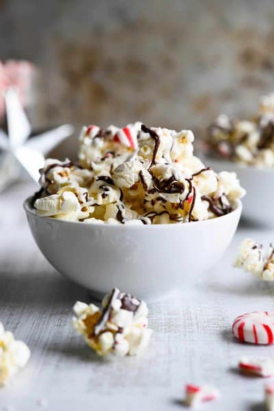 peppermint bark popcorn