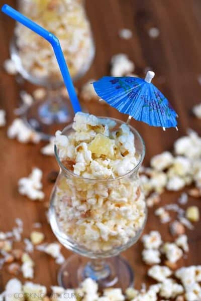 pina colada popcorn