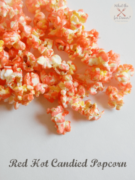 red hot candied popcorn