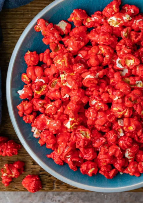 red hot cinnamon popcorn