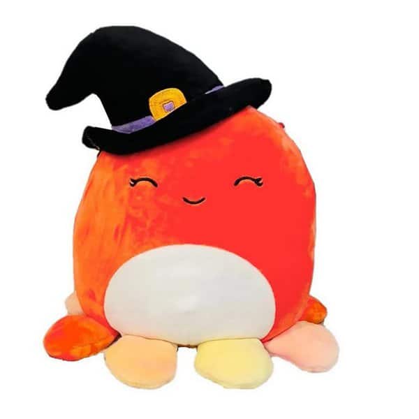 squishmallows official kellytoy plush toy 8 detra the octopus witch halloween