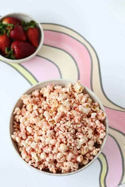 strawberry popcorn