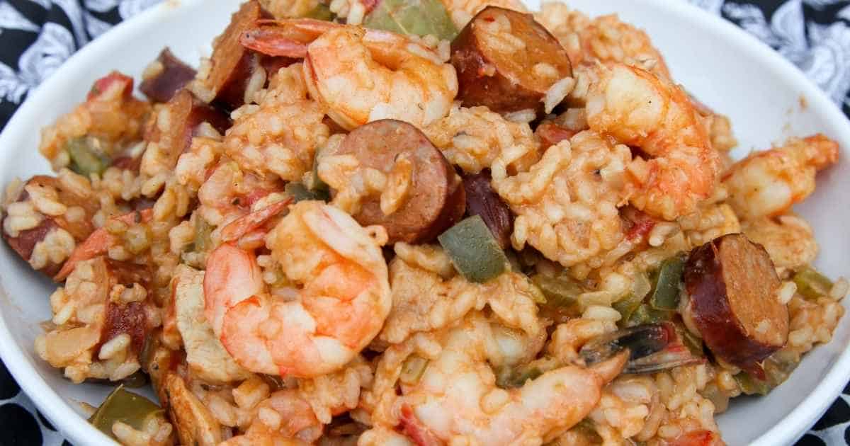 super easy instant pot jambalaya recipe