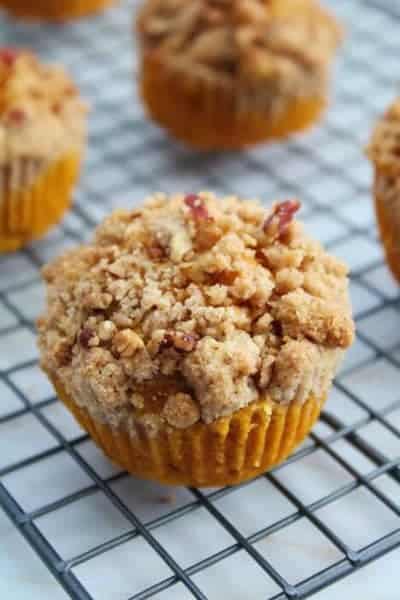 airfryer pumpkin spice muffins