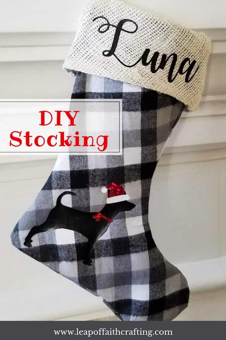 buffalo plaid stockings