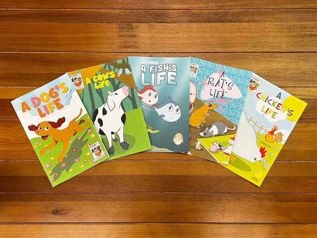 free peta kids comic books