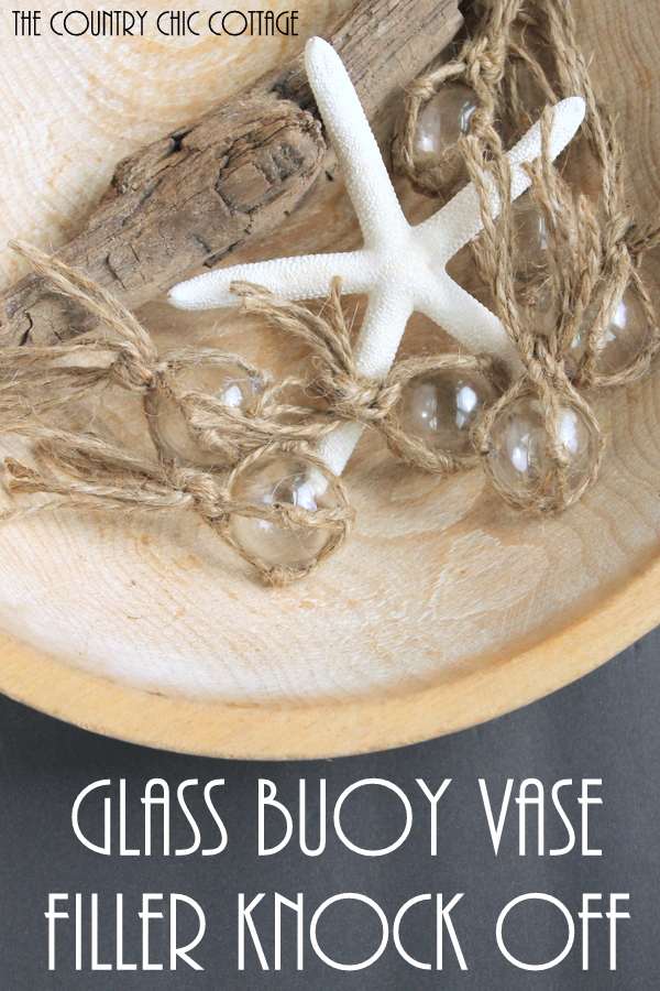 glass buoy vase filler knock off